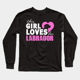 Love Your Labrador Long Sleeve T-Shirt